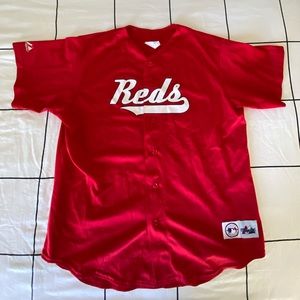 Vintage 90s Cincinnati Reds Baseball Jersey XL